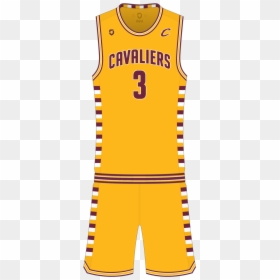 Jersey Yellow Design Cavs, HD Png Download - cavaliers png
