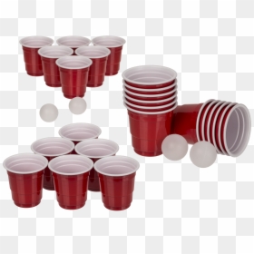 Beer Pong, HD Png Download - beer pong cups png