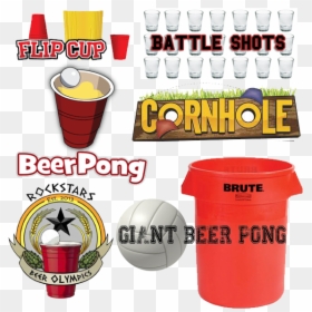Clip Art, HD Png Download - beer pong cups png