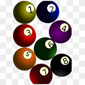8 Balls Clipart, HD Png Download - magic 8 ball png