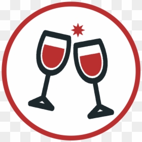 Wine Glass, HD Png Download - beer pong cups png