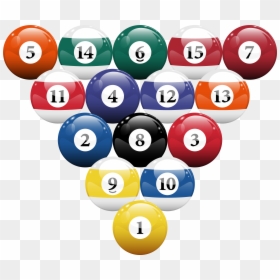 Pool Balls Transparent Background, HD Png Download - magic 8 ball png