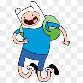 Finn Adventure Time Png, Transparent Png - fish jumping png