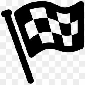 Icon Finish Flag, HD Png Download - race flags png