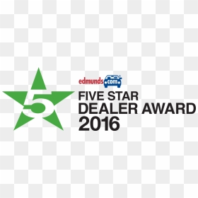 Five Star Dealer Award - Edmunds, HD Png Download - five star png