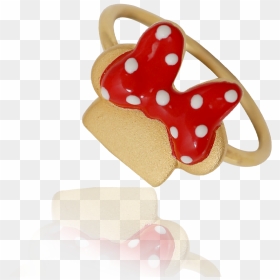 Charming Minnie Mouse Bow Ring - Elephant, HD Png Download - minnie mouse bow png