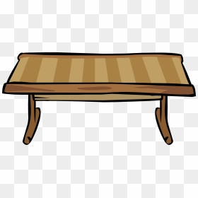 Image Bamboo Table Png - Cartoon Table Transparent Background, Png Download - wood table png