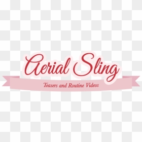 Aerial Sling Banner, HD Png Download - pink banner png