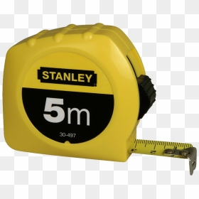 Measure Tape - Measuring Tape 5mtr Stanley, HD Png Download - measuring tape png