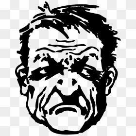 Clip Art, HD Png Download - angry man png