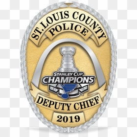 St Louis Blues Police Badge, HD Png Download - stanley cup png