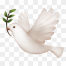 A Dove For When You Want To Make Peace With Yourself, - Rest Easy, HD Png Download - peace emoji png