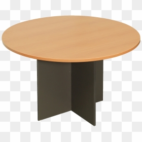 Table Png Transparent Images - Round Meeting Table For 6, Png Download - wood table png