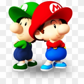 Super Smash Bros - Baby Mario Mario Kart Tour, HD Png Download - mario and luigi png