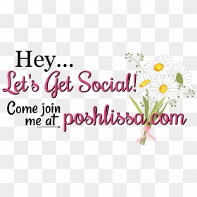 Follow Me On Social Media At Www - Calligraphy, HD Png Download - perfectly posh png