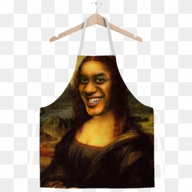 Ainsley Harriott As The Mona Lisa ﻿classic Sublimation - Shrek Mona Lisa, HD Png Download - ainsley harriott png