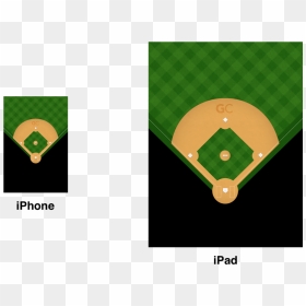 Ipad Field Image - Soccer-specific Stadium, HD Png Download - baseball field png