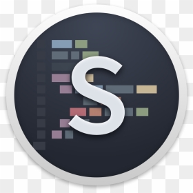 Ultimate Sublime Text Icon 1024×1024 321 Kb - Editor Background I Logo, HD Png Download - prohibido png