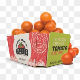 Pure Hothouse Foods Is Packaging Its Snacking Tomato - New Food Packaging Trends, HD Png Download - tomato plant png