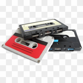 Audio Cassette Transparent Images - Casetes De Cintas Magneticas, HD Png Download - cassette png