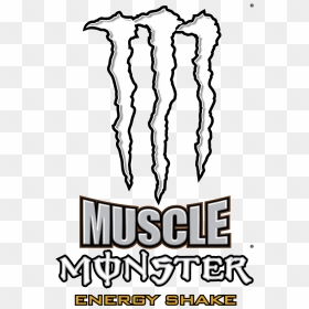 Monster Muscle Logo Png Clipart , Png Download - Drawing Of Monster Logo, Transparent Png - monster logo png