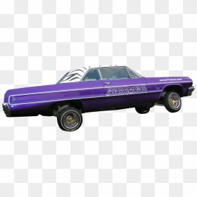 Family Car Chevrolet Impala Lowrider - Lowrider Png, Transparent Png - lowrider png