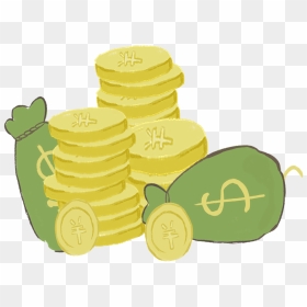 Minimalista Dibujado A Mano Retro Bolsa De Dinero Png - เวก เตอร์ เงิน Png, Transparent Png - dinero png