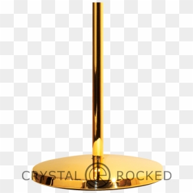 Microphone Stand 24ct Gold Plated - Circle, HD Png Download - microphone stand png