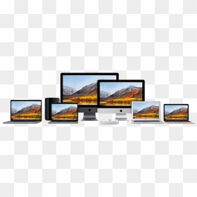 Macbook Family, HD Png Download - old computer png