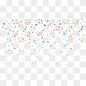 Birthday Confetti Png High-quality Image - Transparent Background Confetti Vector Png, Png Download - birthday confetti png