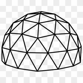 Drawing Shape Geometric Frames Illustrations Hd Images - Geodesic Dome Png, Transparent Png - geometric shapes png