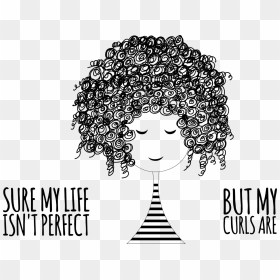 Cartoon, HD Png Download - curly hair png