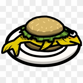 Clipart Of Fish Sandwich Picture Transparent Library - Fish Sandwich Clipart, HD Png Download - sub sandwich png