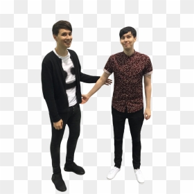 Sorry For Inactivity I Was At Summer In The City Over - Dan And Phil, HD Png Download - dan and phil png