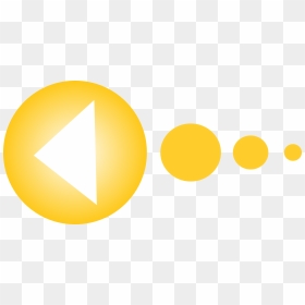 Yellow Arrow Set - Circle, HD Png Download - yellow arrow png