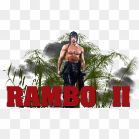 Rambo Png Pic - Rambo 2 Logo Png, Transparent Png - rambo png