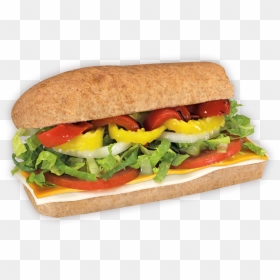 Veggie & Cheese - Veggie And Cheese Sandwich, HD Png Download - sub sandwich png