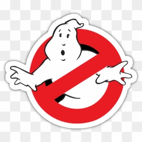 Slimer Logo Sticker Ghostbusters Iron-on - Ghostbusters Logo Png, Transparent Png - slimer png