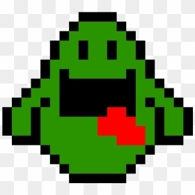 Transparent Slimer Png - Cute Easy Pixel Art, Png Download - slimer png