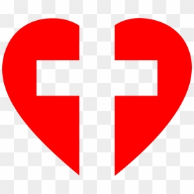 Heart Cross Clip Arts, HD Png Download - cross.png
