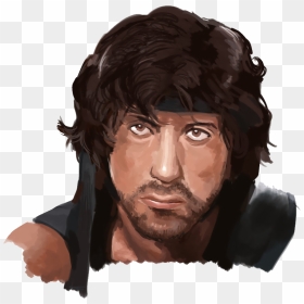 Rambo Png - Sylvester Stallone With Beard, Transparent Png - rambo png