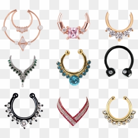 Септум Пирсинг Носа, HD Png Download - nose ring png