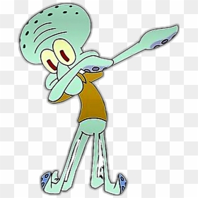 #ftestickers #squidward #dab #dance - Transparent Background Squidward Dab Png, Png Download - squidward dab png