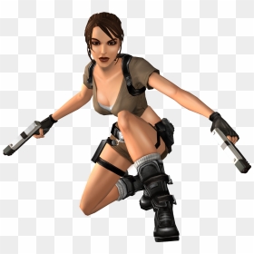 Lara Croft Tomb Raider Cartoon, HD Png Download - lara croft png
