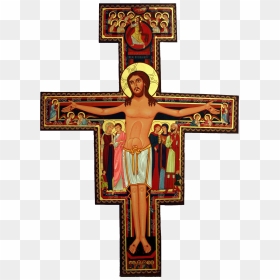 Transparent San Damiano Cross Clipart , Png Download - Crucifix Of San Damiano, Png Download - cross.png