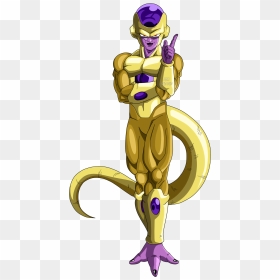 Golden Freezer Render By Saodvd-d8ufe1m - Golden Freezer Dragon Ball Super, HD Png Download - frieza png