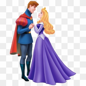 A Very Merry Un-blog - Aurora Princess And Prince, HD Png Download - sleeping beauty png