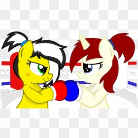 Artist Needed, Boxing Gloves, Boxing Ring, Earth Pony, - Unicorn With Boxing Gloves, HD Png Download - boxing ring png