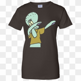 Transparent Squidward Dab Png - Born In August Shirt, Png Download - squidward dab png