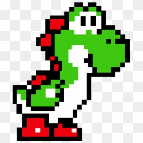 Thumb Image - Yoshi Mario Pixel Art, HD Png Download - mario and luigi png